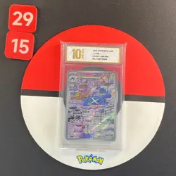 Pokemon TCG Chinese Blade Awakened Metagross CSV7C 209/204 AR Grade10 - Image 1