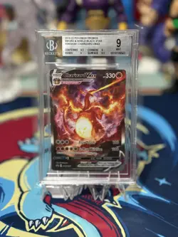Pokemon Charizard VMAX Promo #SWSH261 BECKETT 9 M - Image 1