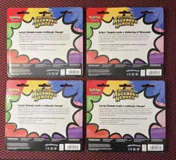 Pokemon Mega Evolution Ascended Heroes Sealed 2 Pack Blister Lot Of 4 In Hand - Image 2