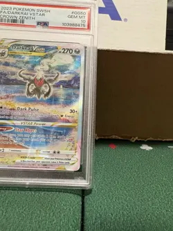 Pokemon TCG: Crown Zenith - Darkrai Vstar #GG50/GG70, PSA 10 GEM MINT. - Image 4