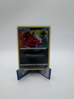 RARE Yveltal Pokemon 046/072 Shining Fates 46/72 Textured Holo NM - Image 1