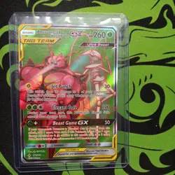 Pokemon TCG Pheromosa And Buzzwole Tag Team GX 191/214 - Image 1