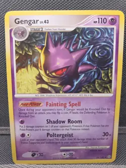 Gengar Pokemon 18/100 Stormfront Regular Rare LP - Image 1