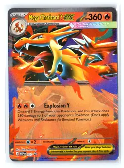 POKEMON MEGA CHARIZARD Y EX - 030 030 ME: MEGA EVOLUTION PROMO NM/M - Image 1