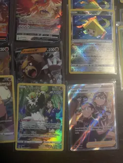 pokemon sword and sheild silver tempest lot of 29 V, Vstar, Radiant + Trainers - Image 3