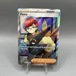 Penny 239/198 Full Art Trainer Scarlet & Violet Pokemon NM - Image 1