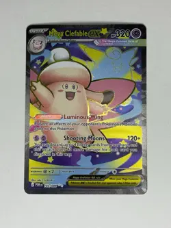 POKEMON Mega Clefeble EX 103/088 ULTRA RARE FULL ART HOLO Perfect Order NM✨ - Image 1
