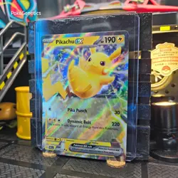 Pikachu ex Paldea Evolved Ultra Rare Pokemon TCG 063/193 Scarlet & Violet - Image 2