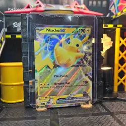 Pikachu ex Paldea Evolved Ultra Rare Pokemon TCG 063/193 Scarlet & Violet - Image 3