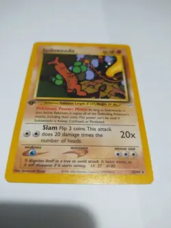 Mint New 2001 SUDOWOODO Neo Revelation 1ST EDITION Non Holo RARE Card 26/64 - Image 1