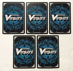 Lot of 5 Japanese Cardfight!! Vanguard RR Card Set - Image 2