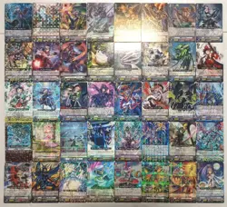 Lot of 40 Japanese Cardfight!! Vanguard Rare Card Set - Image 1