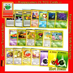 20x Pokemon Karten WOTC Sammlung gemischt div. Set TCG non Holo /Y58 - Image 1