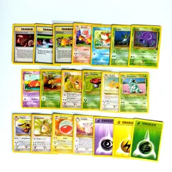 20x Pokemon Karten WOTC Sammlung gemischt div. Set TCG non Holo /Y58 - Image 2