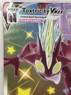 Toxtricity VMAX SV113/SV122 Pokemon TCG 2021 Shining Fates Shiny Holo Rare NM - Image 3