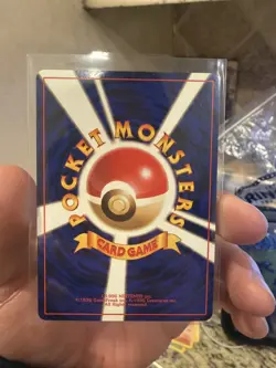 Pokemon Squirtle No. 007 Common Rocket Gang Vintage Old Back Japanese Near Mint - Image 3