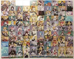 Lot of 100 Weiss Weiβ Schwarz Azur Lane Trading Card set - Image 1