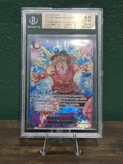 2025 ONE PIECE Monkey D. Luffy EB02-061 SP BGS 10 PRISTINE Premium Boost Vol. 2 - Image 1