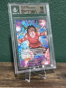 2025 ONE PIECE Monkey D. Luffy EB02-061 SP BGS 10 PRISTINE Premium Boost Vol. 2 - Image 2