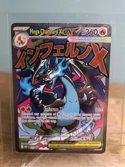 Mega Charizard X ex - 023 Promo Holo 023 ME: Mega Evolution Promo Pokemon NM - Image 1