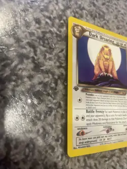 Pokemon Cards: 1st Edition Neo Destiny Rare: Dark Ursaring 21/105 - Image 3