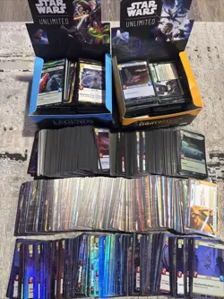 ~ Star Wars Unlimited Carbonite Lot - LOTF/JTS/SOR/ETC: 1500+ Cards ~ - Image 1