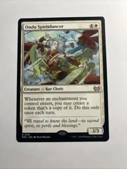 Ondu Spiritdancer - Commander: Duskmourn: House of Horror MTG + Bonus Card!!! - Image 1