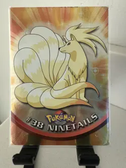 Vintage 1999 Topps Chrome Pokemon Ninetails Foil - Image 1