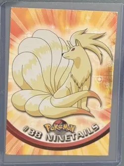 Vintage 1999 Topps Chrome Pokemon Ninetails Foil - Image 3