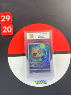 Pokemon Chinese TCG card Sword & Shield Lunatone CS5ac 128/127 AR Grade10 - Image 1