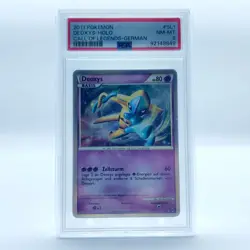 Pokemon TCG Karte Shiny Deoxys Sl1 Ruf der Legenden - Deutsch German - PSA 8 - Image 1