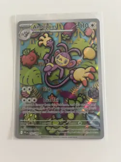 Ambipom 107/094 Illustration Rare Holo Near Mint Condition Phantasmal Flames - Image 1