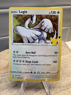 Lugia Holo | LP | Celebrations 022/025 | Pokemon - Image 3