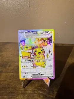 Pikachu EX Holo Pack 219/191 Sv08 Surging Sparks Mint Condition Pokemon TCG - Image 1
