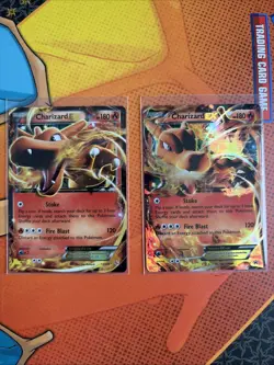 (Lot of 2) 2014 Pokemon XY Flashfire Charizard EX BSP & Charizard EX 11/106 NM - Image 1