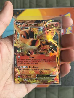 (Lot of 2) 2014 Pokemon XY Flashfire Charizard EX BSP & Charizard EX 11/106 NM - Image 2
