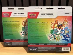 Pokemon First Partner Illustration Collection Series 1 (Lot 2) - Free Ship 🔥 - Image 2