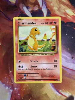 Pokemon TCG Charmander 9/108 XY Evolutions - Image 1