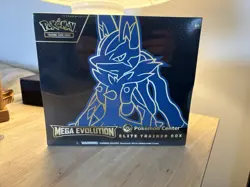 Pokemon Center ETB Mega Evolution Lucario Elite Trainer Box - Image 1