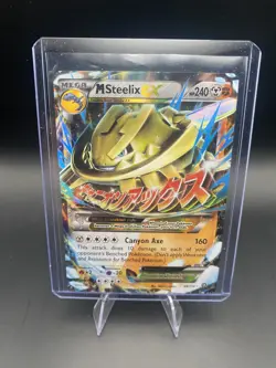 M Steelix EX 68/114 - Pokemon TCG Steam Siege Ultra Rare 2016 NM - Image 1