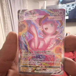Pokemon Mew VMAX Swsh08 Fusion Strike Secret Rare Holo Alternate Art 269/264 - Image 1