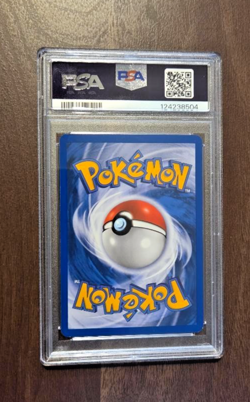 2000 Pokemon Neo Genesis TYPHLOSION #18 HOLO PSA 8 NM-MT - Image 2