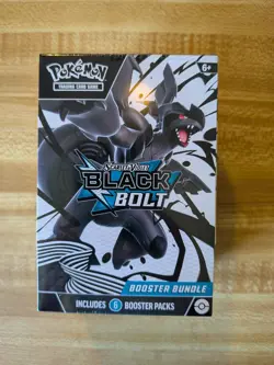 Pokemon Scarlet And Violet black bolt booster new bundle unopened and sealed - Image 1