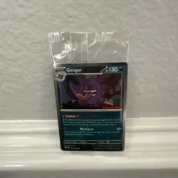 Gengar 050 Promo GameStop Stamped NM Pokemon Perfect Order - Image 1