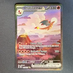 Charizard ex 199/165 Sv: Scarlet & Violet Pokemon 151 Holo NM Near Mint 002 - Image 1