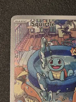 Pokemon Squirtle Illustration Rare Holo SV07: Stellar Crown 148/142 NM - Image 2