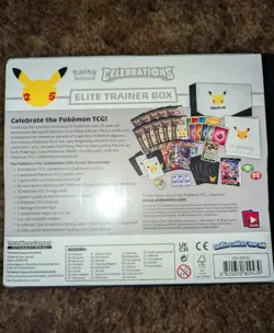 Pokemon TCG Celebrations Elite Trainer Box 25th Anniversary - BRAND NEW SEALED - Image 3
