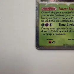Pokemon TCG Celebi Prime 92/102- Heart Gold Soul Silver Triumphant LP - Image 5