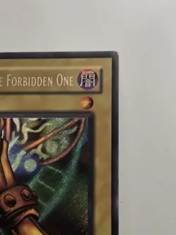 Yugioh - Left Leg of the Forbidden One UBP1-EN002 Secret Rare Promo - Image 2