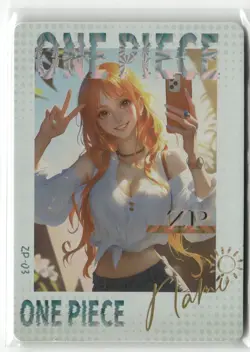 NAMI ZP ZP-03 I'm Determined One Piece Anime Collectible Card - Image 1